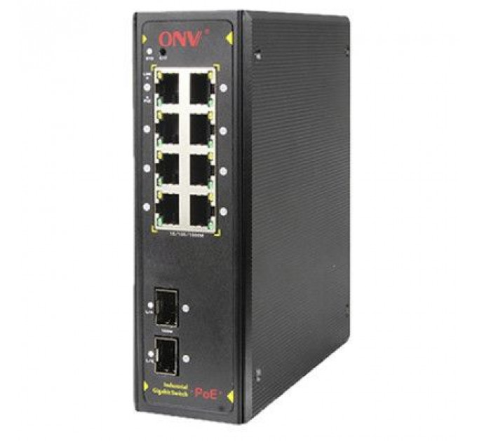 Комутатор мережевий Onv IPS7108PFCP