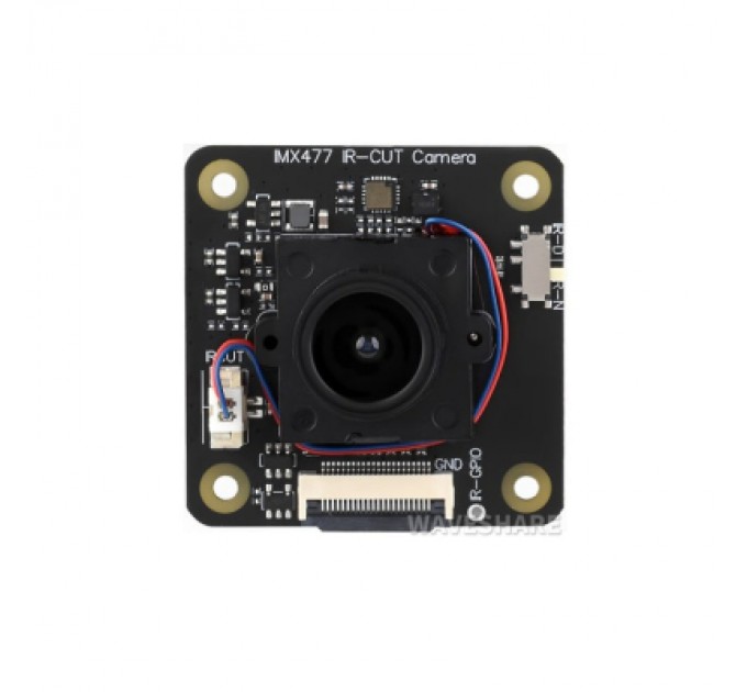 Камера FPV Waveshare IMX477 IR-CUT 12.3MP Camera (A) Applicable for Raspberry Pi (29574)