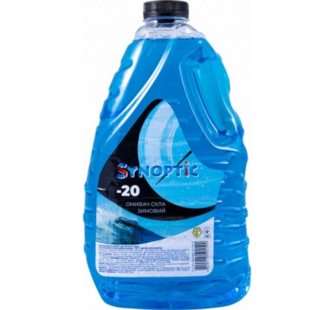 Омивач автомобільний Synoptic зимовий Море (-20) 4л (4820215592192)