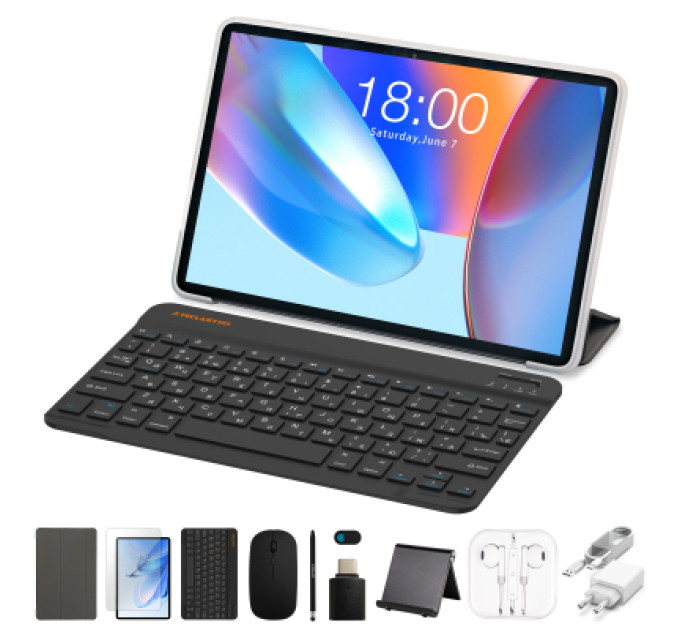 Teclast Планшет Teclast P33T KIT 10.1 3/64Gb Wi-Fi Blue Клавіатура/Миша/Навушники/Підставка/Стилус/Чохол (6940709688045)