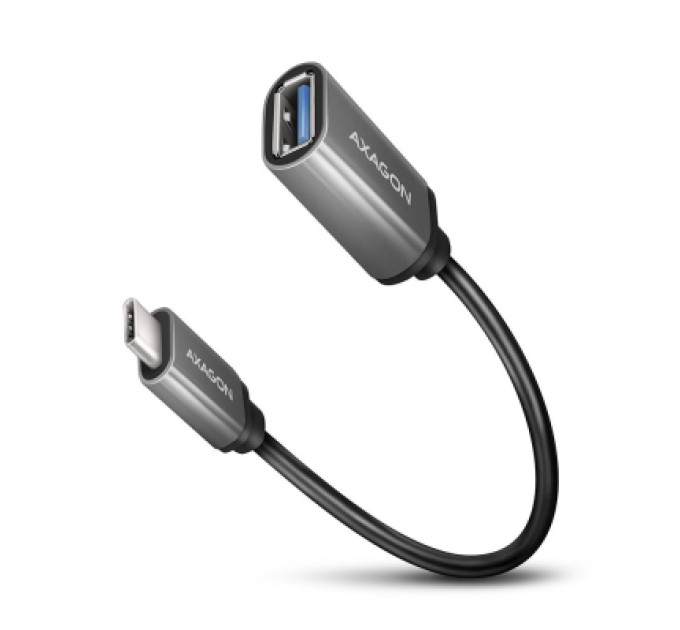 AXAGON Перехідник OTG USB 3.0 AF to USB-C 0.2m gray AXAGON (RUCM-AFAC)