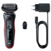 Braun Електробритва Braun Series 5 51-R1000s Black/Red