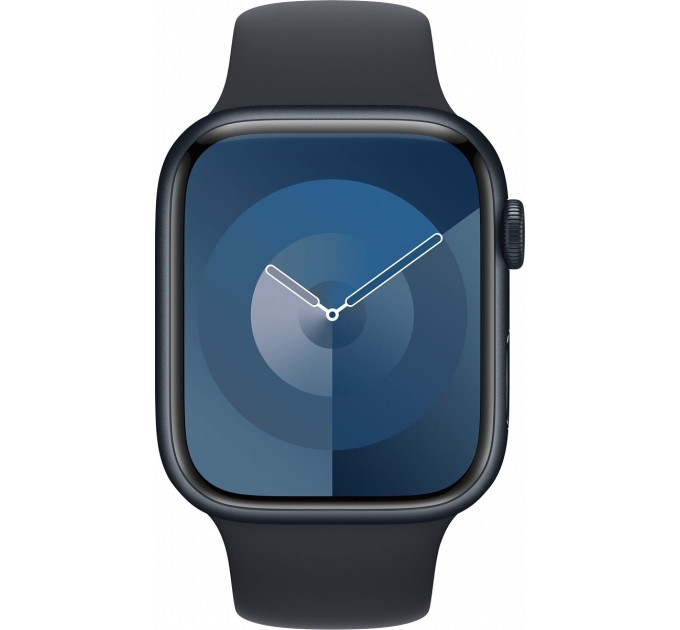 Apple Ремінець Apple Sport Band для Apple Watch 45mm (M/L) Midnight (MT3F3)