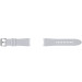 Samsung Ремінець Samsung Ridge Sport Band для Samsung Galaxy (20mm, S/M) / Watch 4 / Watch 5 / Watch 6 Silver (ET-SFR88SSEGRU) OEM