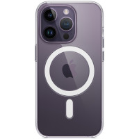 Чохол-накладка Apple Clear Case with MagSafe для Apple iPhone 14 Pro Transparent (MPU63)