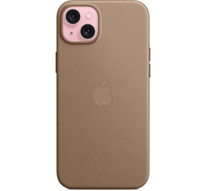 Apple Чохол-накладка Apple FineWoven Case with MagSafe для Apple iPhone 15 Plus Taupe (MT473)