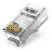 Vention Конектор Cat.6 UTP RJ45 Modular Plug Transparent 10 Pack VENTION (IDDR0-10)