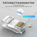 Vention Конектор Cat.6 UTP RJ45 Modular Plug Transparent 10 Pack VENTION (IDDR0-10)