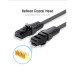 Vention Патч-корд Flat Cat.6 UTP Patch Cable 0.5M Black VENTION (IBJBD)