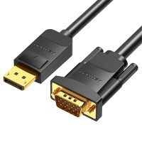 Патч-корд Cat.6 SFTP Extension Patch Cable 2M Black VENTION (IBLBH)