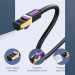 Vention Патч-корд Cat.7 SFTP Patch Cable 1M Black VENTION (ICDBF)