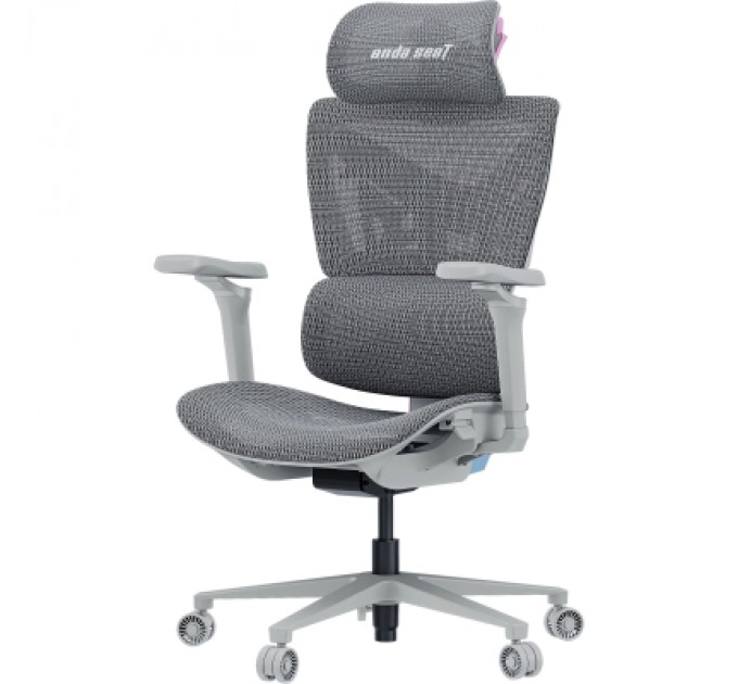 Крісло ігрове Anda Seat X-Air Pro Size XL Mesh Gray Twilight (AD-WY-01-GGSP-G01)