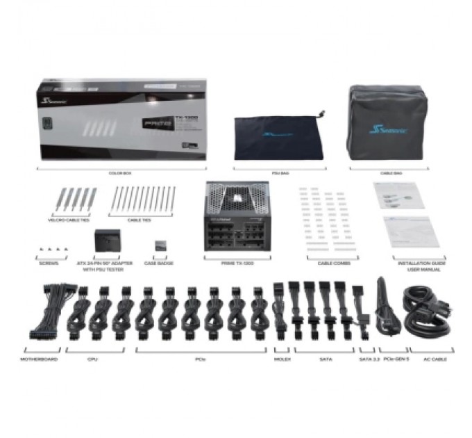 Блок живлення Seasonic 1300W (PRIME-TX-1300-ATX30)