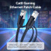 Vention Патч-корд Cat8 SFTP Patch Cable 5M Black VENTION (IKKBJ)