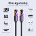 Vention Патч-корд Cat.7 SFTP Patch Cable 0.5M Black VENTION (ICDBD)