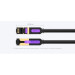 Vention Патч-корд Cat.7 SFTP Patch Cable 0.5M Black VENTION (ICDBD)