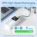 Vention Батарея універсальна VENTION 30000mAh Power Bank (Micro-USB + USB-C + USB-A + USB-A) 22.5W Black LED Display Type (FHMB0)