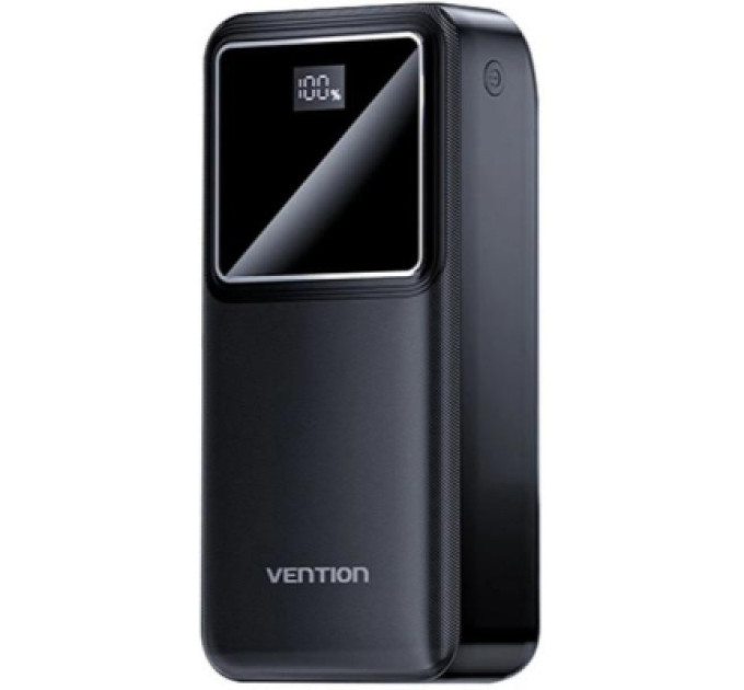 Vention Батарея універсальна VENTION 30000mAh Power Bank (Micro-USB + USB-C + USB-A + USB-A) 22.5W Black LED Display Type (FHMB0)