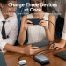 Vention Батарея універсальна VENTION 20000mAh Mini Power Bank (USB-C + USB-C/USB-A) with Built-in USB-C Cable 45W Gray (FHGH0)