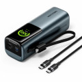 Vention Батарея універсальна VENTION 20000mAh Power Bank (USB-C + USB-C/USB-C/USB-A) 165W Gray TFT Display Type (FKFH0)