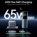 Vention Батарея універсальна VENTION 20000mAh Power Bank (USB-C + USB-C/USB-C/USB-A) 165W Gray TFT Display Type (FKFH0)