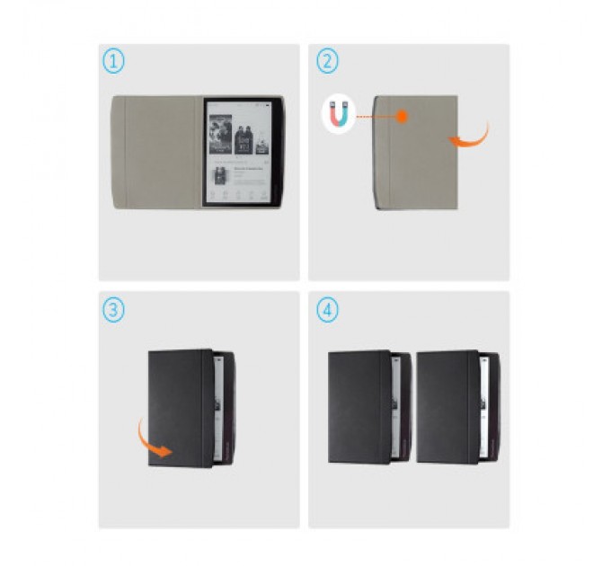 BeCover Чохол до електронної книги BeCover Ultra Slim BeCover PocketBook 700 Era 7" Black (710063)