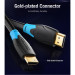 Vention Кабель мультимедійний HDMI Cable 15M Black VENTION (AACBN)