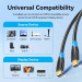 Vention Кабель мультимедійний HDMI Cable 20M Black VENTION (AACBQ)