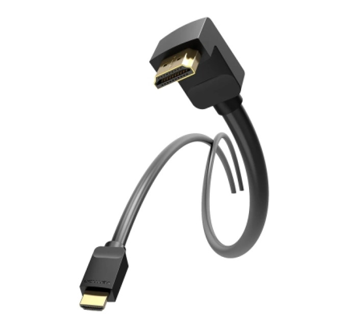 Vention Кабель мультимедійний HDMI Right Angle Cable 270 Degree 1M Black VENTION (AAQBF)