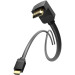 Vention Кабель мультимедійний HDMI Right Angle Cable 270 Degree 1M Black VENTION (AAQBF)