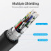 Vention Кабель мультимедійний HDMI Right Angle Cable 270 Degree 1M Black VENTION (AAQBF)