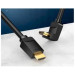 Vention Кабель мультимедійний HDMI Right Angle Cable 270 Degree 1.5M Black VENTION (AAQBG)