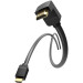 Vention Кабель мультимедійний HDMI Right Angle Cable 270 Degree 1.5M Black VENTION (AAQBG)