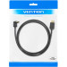 Vention Кабель мультимедійний HDMI Right Angle Cable 270 Degree 3M Black VENTION (AAQBI)