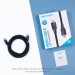Vention Кабель мультимедійний Cotton Braided 8K HDMI Cable 5M Black VENTION (AAUBJ)
