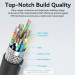 Vention Кабель мультимедійний HDMI-D Male to HDMI-A Male 4K HD Cable 1M Black VENTION (AGIBF)