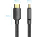 Vention Кабель мультимедійний Cotton Braided 4K HDMI Male to Male Cable 20M Black VENTION (ALLBQ)