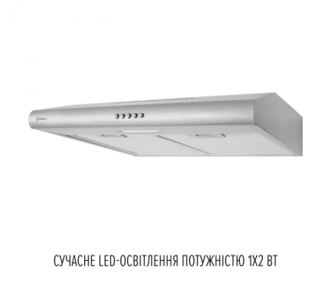 Витяжка кухонна Perfelli CLIO 6 DM INOX