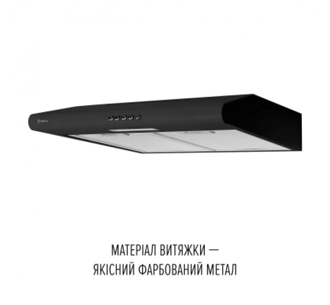 Витяжка кухонна Perfelli CLIO 6 DM NERO