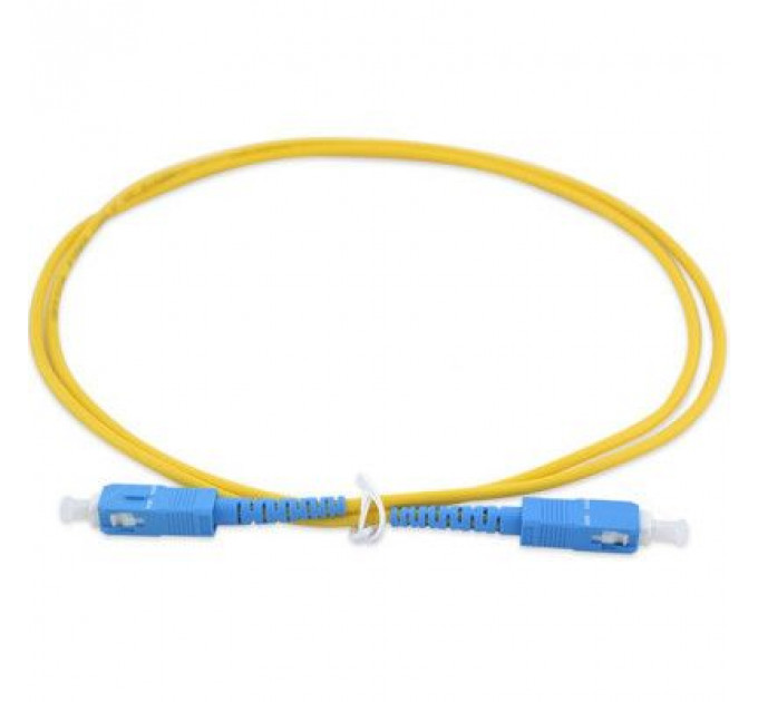 Оптичний патчкорд Eserver SC/UPC-SC/UPC SingleMode Simplex 1m (ES-SC-SC/UPC-1-SM-S)