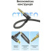 Vention Кабель мультимедійний Cotton Braided 3.5mm Male to Male Right Angle Audio Cable 1M Black Aluminum Alloy Type VENTION (BAZBF)