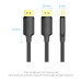 Vention Кабель мультимедійний DisplayPort Male to Male 4K HD Cable 1M Black VENTION (HAKBF)