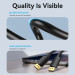 Vention Кабель мультимедійний DisplayPort Male to Male 4K HD Cable 1M Black VENTION (HAKBF)