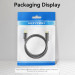 Vention Кабель мультимедійний DisplayPort Male to HDMI-A Male 4K HD Cable 1.8M Black VENTION (HFOBAC)