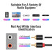 Vention Кабель мультимедійний 2RCA Male to Male Audio Cable 1M Black Metal Type VENTION (VAB-R06-B100)