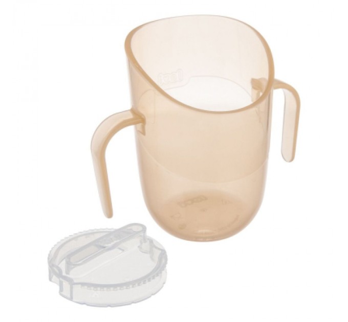 Набір дитячого посуду Lovi Nude кружка з вставкою 6 міс (35/368_bei)