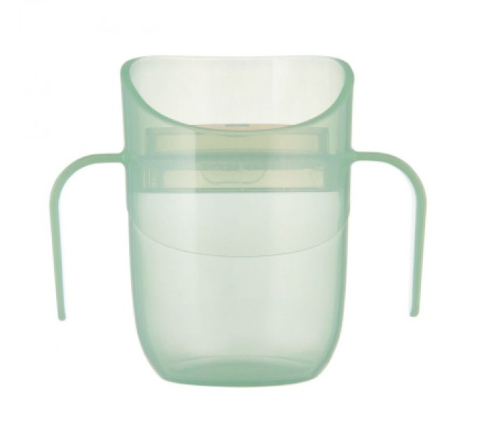 Набір дитячого посуду Lovi Pistachio кружка з вставкою 6 міс (35/368_gre)