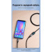 Vention Дата кабель USB 3.0 A Male to A Female Extension Cable 3M black PVC Type VENTION (CBHBI)