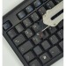BestKey Наклейка на клавіатуру BestKey непрозора чорна, 76, помаранчевий (BKU13ORA/014)