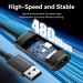 Vention Дата кабель USB 2.0 Type-A Male to Type-A Female Active Extension Cable 5M Black VENTION (CBKBJ)